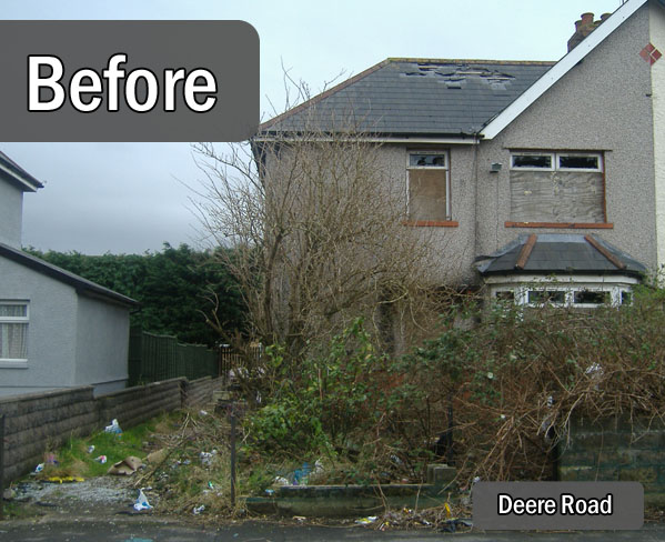 Deere Road Before