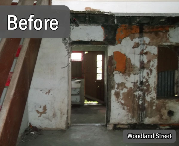 Woodland Street Before
